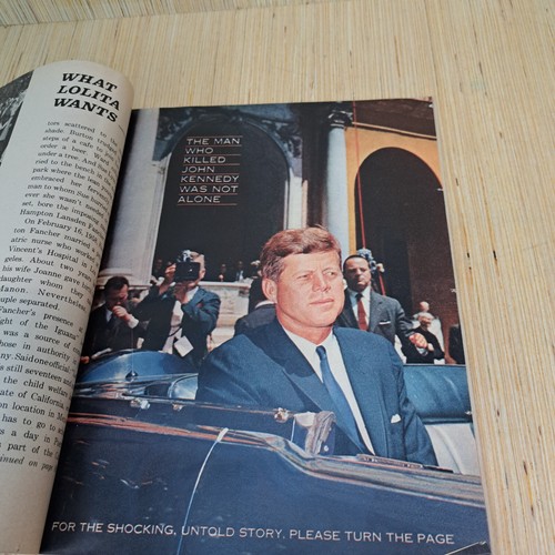 1964 Photoplay Magazine The Courtship of Jack & Jackie Kennedy Cover JFK - Picture 6 of 10