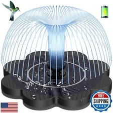 GAIZERL 3.5W Solar Fountain with 2000mAh Battery - Work On Cloudy Day- Upgrad