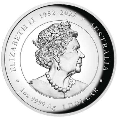 AUSTRALIAN 2024 Lunar Year of the Dragon 1oz $1 Silver HIGH RELIEF