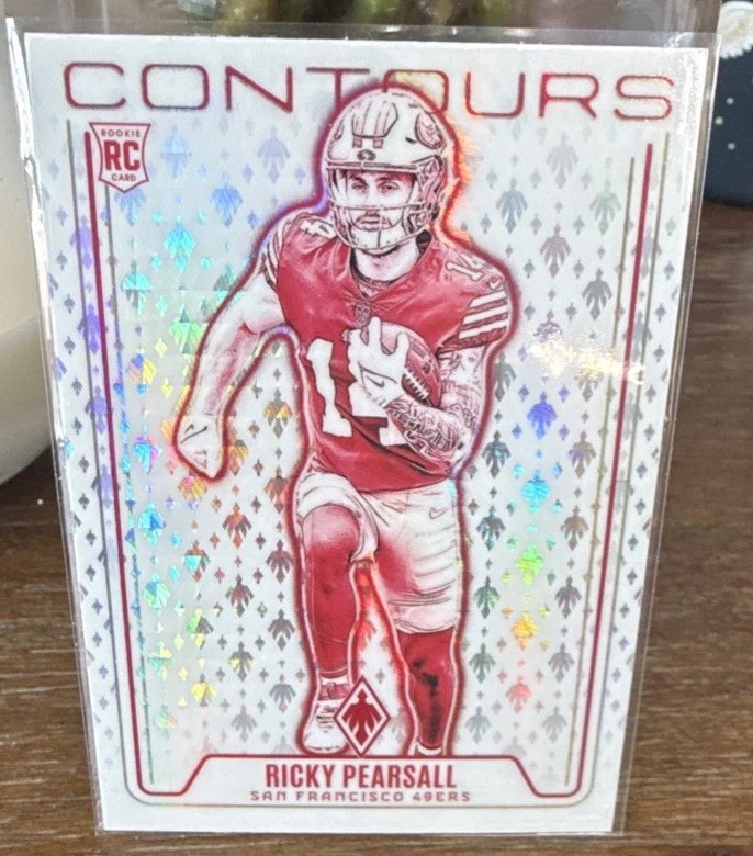 2024 Panini Phoenix - Contours Ricky Pearsall #CON-RPL Hyper (RC)