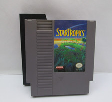 Startropics (Nintendo Entertainment System, NES) Game Cartridge & Sleeve *