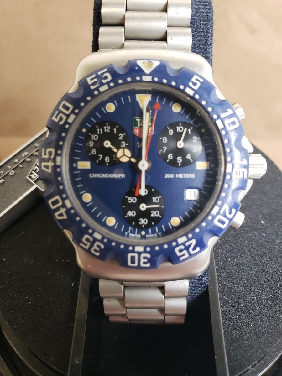 TAG Heuer Formula 1 Blue Men's Watch - 570.513 for sale online | eBay