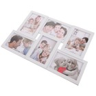 Wall Decor Picture Display Family Photo Frame Collage Frames White Hanging