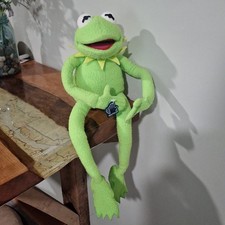 Kermit The Frog 18  Plush Posable Arms Legs Vintage Applause Jim Henson Muppets