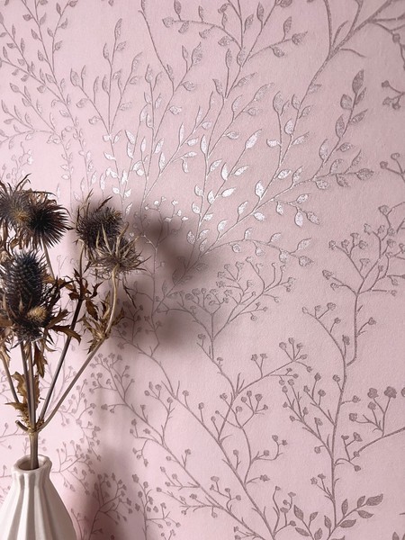 Newroom Vliestapete Rosé Blumen ÄSte Floral Romantisch 3D Schlafzimmer Edel-image