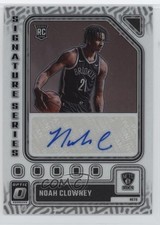 2023-24 Panini Donruss Optic Signature Series Noah Clowney #SS-NOH Auto 0s55
