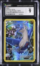 CGC 9 Latios XY79 Hoopa EX Legendary Collection Holo Promo Pokémon Card