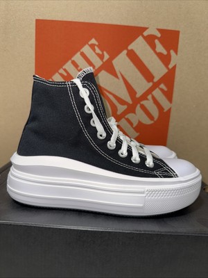 Women's Converse Chuck Taylor All Star Move Hi Black - Size 5, 568497C