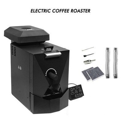 Elektrisch Kaffeebohnen Röster Kaffee Bohnen Röstmaschine mit Rauch Filter 3Mode