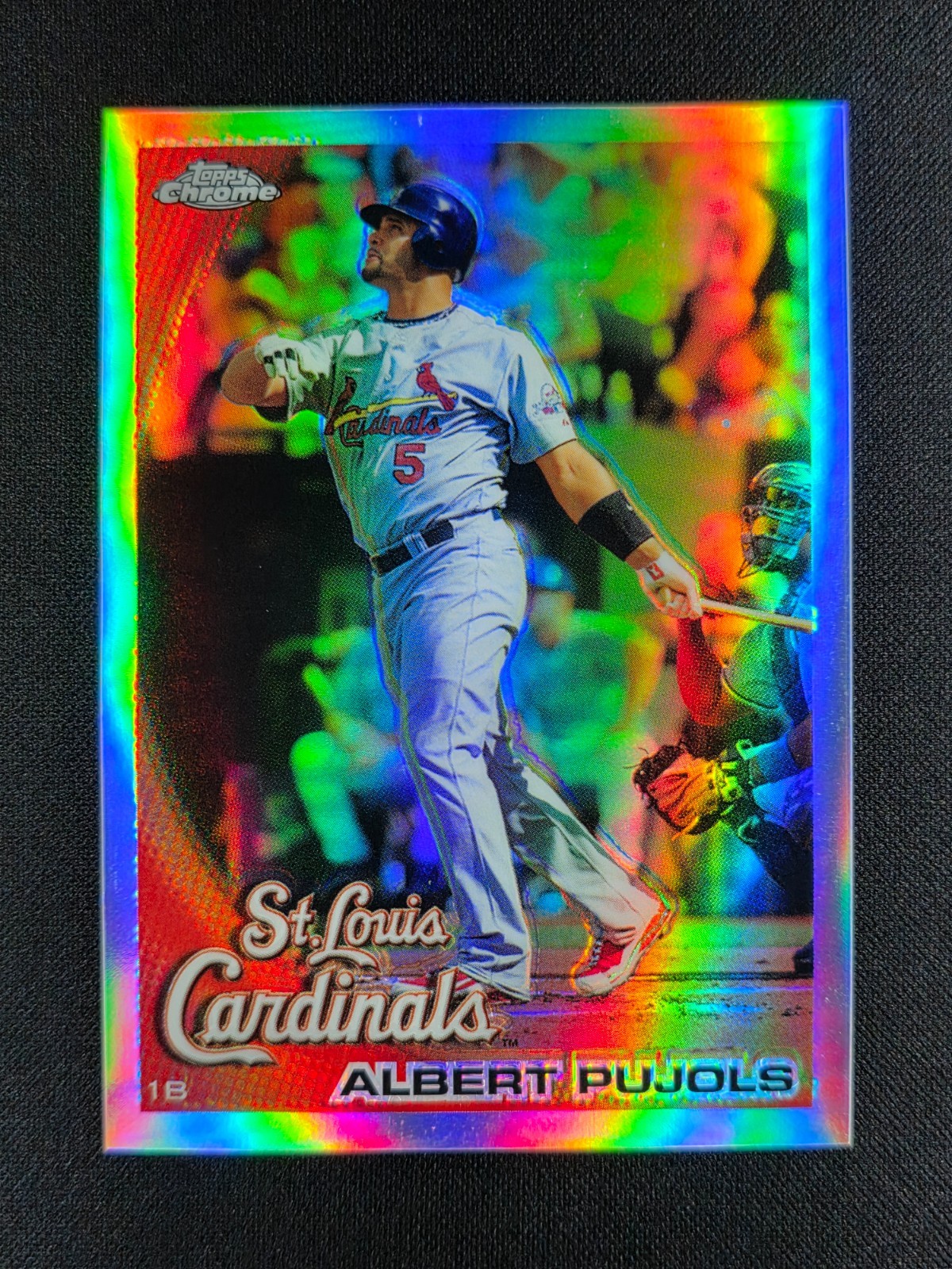 Albert Pujols 2010 Topps Chrome Refractor #32 CARDINALS