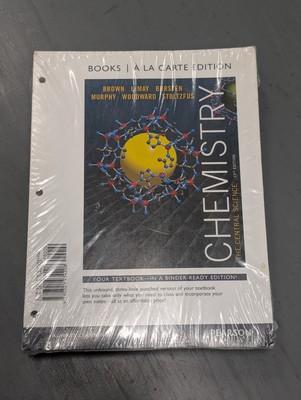 CHEMISTRY - Pearson Textbook 13th Edition text-in a binder-ready edition new