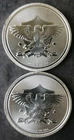 Two BGASC 1oz Silver Rounds