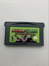 Mario & Luigi Superstar Saga Nintendo Game Boy Advance GBA Cartridge