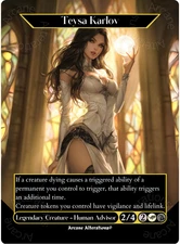 Teysa Karlov - Full Art Altered Art Custom Proxy Cards