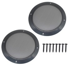 2 Pcs 8 Inch Metal Mesh Speaker Grills Covers Subwoofer Grill Protective Case...