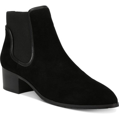 Donald J. Pliner Womens Dyla Black Chelsea Boots Heels 7 Medium (B,M) BHFO 4249