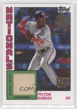 2019 Topps 1984 Baseball Relics Series 2 150th Anniversary Victor Robles 07d9