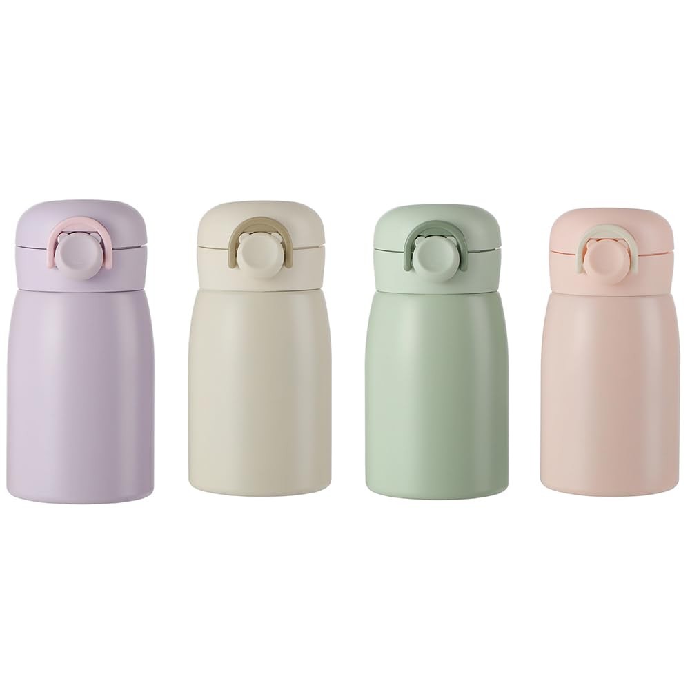 jocoiot 9 oz Mini Water Bottle Small Stainless Steel Thermos - Insulated Vacuum,