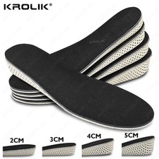 Height Increase Insole 2CM-5CM Hard Breathable Memory Foam Heel Lifting Inserts