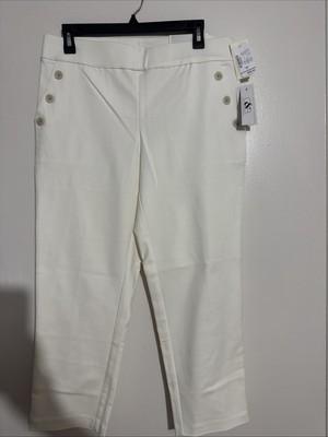 CHRISTOPHER  AND BANKS 10 PETITE SIGNATURE SLIMMING ANKLE PERFECT PANT Women's