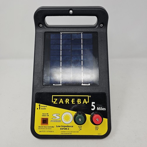 Zareba ESP5M-Z 5-Mile Solar Low Impedance Electric Fence Charger