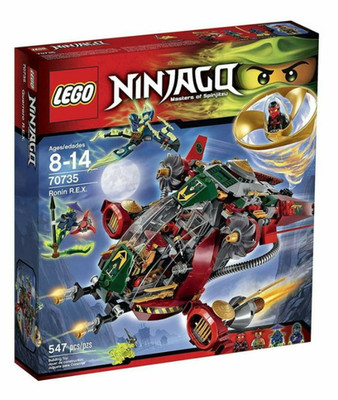 LEGO 70735 Ninjago Ronin R.E.X. Airjitzu Flyer New&Sealed NIB Retired Ghost Ninj
