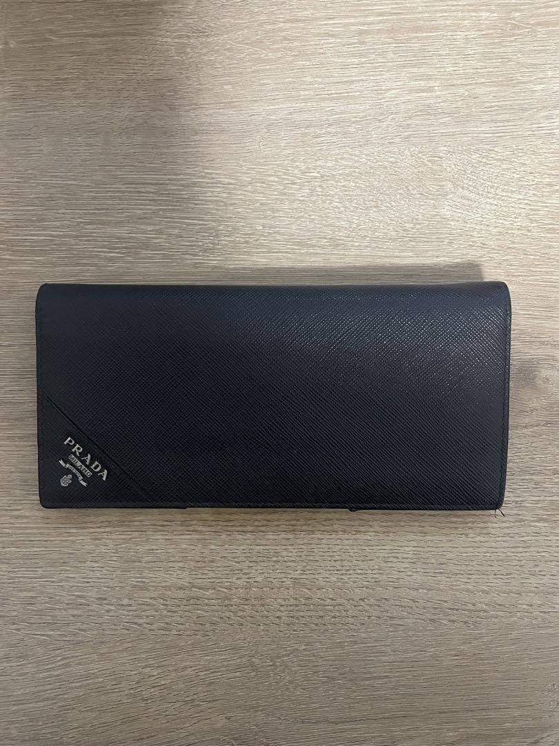 Prada Saffiano Leather Wallet for Men and Women