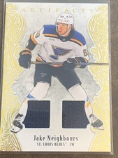 jake neighbours  2025-26 artifacts Hockey gold  Material 061/299