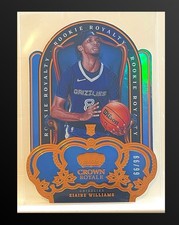 Ziaire Williams 2021-22 Panini Crown Royal 66/99 Rookie Royalty RC #23 Grizzlies