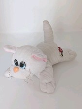Vintage 1985 Tonka Pound Puppies: Pound Purries: White Kitten 7"