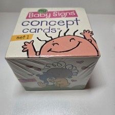 Baby Signs Concept Cards Set 1