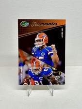 2010 Press Pass - Teammates Tim Tebow, Aaron Hernandez #94 (RC) Florida Gators 