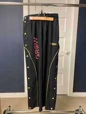 Women Nike EYBL warm up pants, small, snaps a...