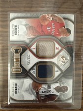 Upper Deck SP Game Used Combo Materials Bosh Marion Raptors #CM-MH /35