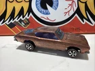 CRAZY 1968 Hot Wheels Redline COPPER HK BARRACUDA  PURPLE Interior NEAR MINT