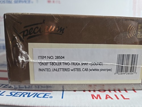 NEW-Bachmann Spectrum On30 Two Truck Shay #28504 DCC And Sound Unlettered - Picture 2 of 24