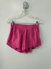 Lululemon Hotty Hot Low-Rise Lined Short 3.5" in Pink, Size 6