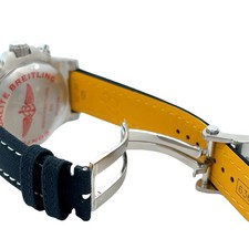 Breitling Avenger Chronograph A13317101C1X2 Blue Dial Strap Steel Men's Watch 6