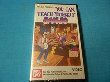 Vtg 1991 VHS You Can Teach Yourself Banjo Mel Bay VHS Janet Davis Factory Sealed