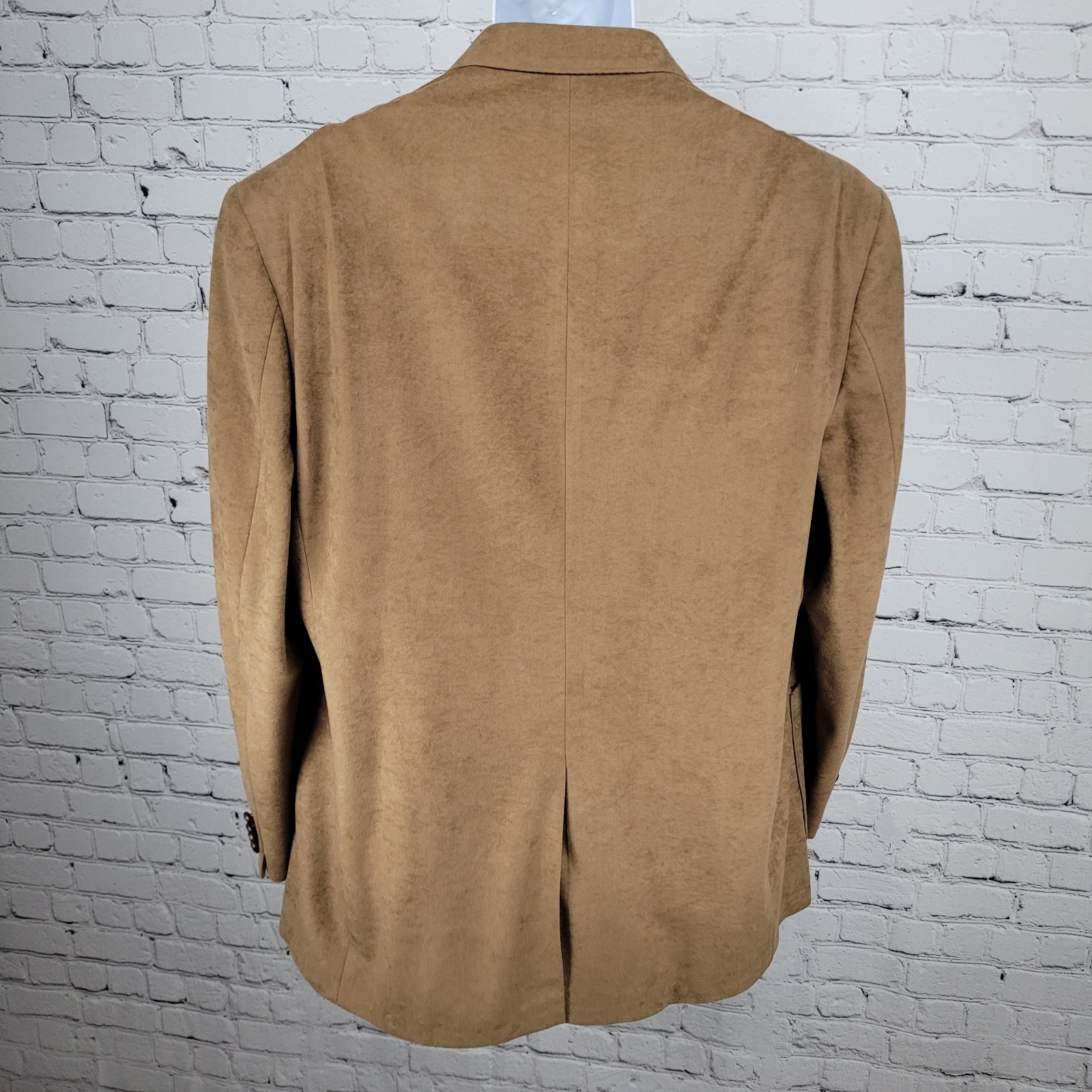 VTG McGregor Brown Microfiber 2 Button Single Ven… - image 2