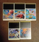 PC Engine Games Lot - 5 HuCards (NTSC-J) - Cleaned, Tested, Working