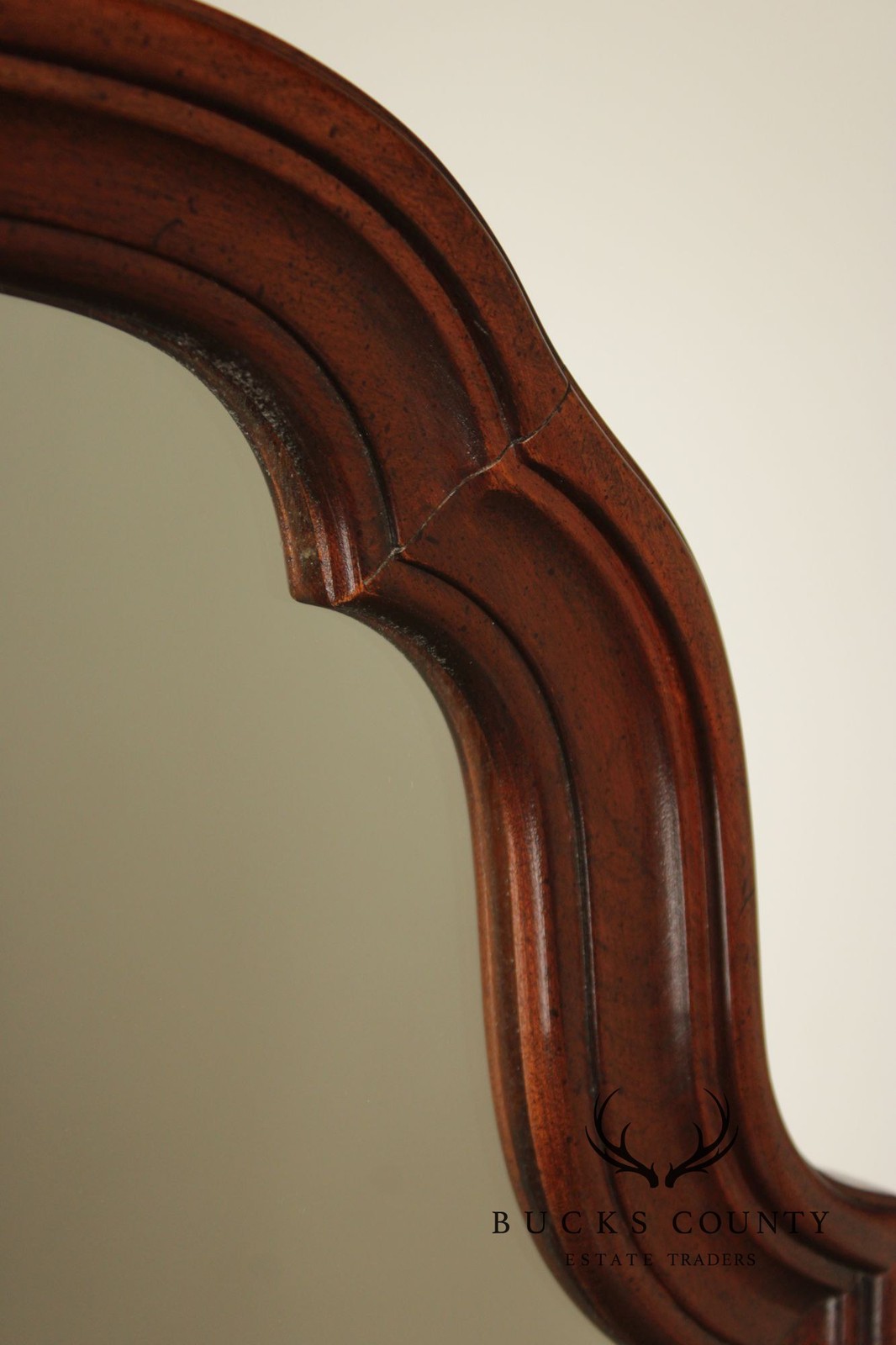 Ethan Allen Georgian Court Cherry Cheval Mirror