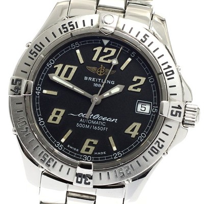 BREITLING Colt Ocean A17350 Date black Dial Automatic Men's Watch_930471