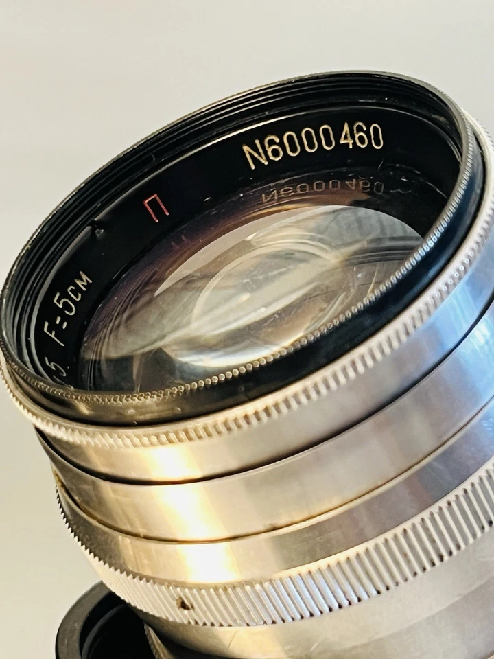 JUPITER-3  Red “P” 1960 50mm f 1,5 USSR Zeiss Sonnar Germany m39 Mount/Leica - Imagen 3 de 4