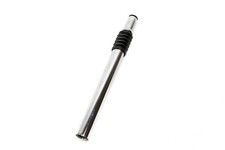 Stahl Kerzen Sattelstütze gefedert 300mm Sattel Stange 27,2 mm Federung silber