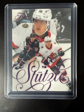 2025/26 FLAIR BACKCHECK PURPLE #89 Tim Stutzle #113/119 SENS
