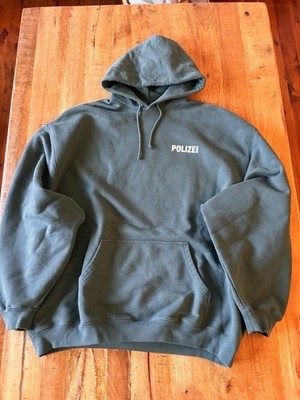 Vetements Polizei Hoodie Size XS | eBay