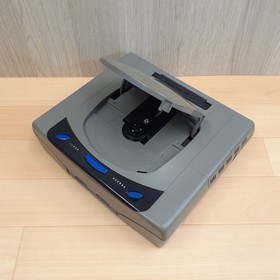 Sega Saturn Console with 5 games Hori Fighting Stick & Virtua Gun controller JPN