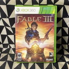 Fable III Microsoft Xbox 360, 2010 Case Only no Game 