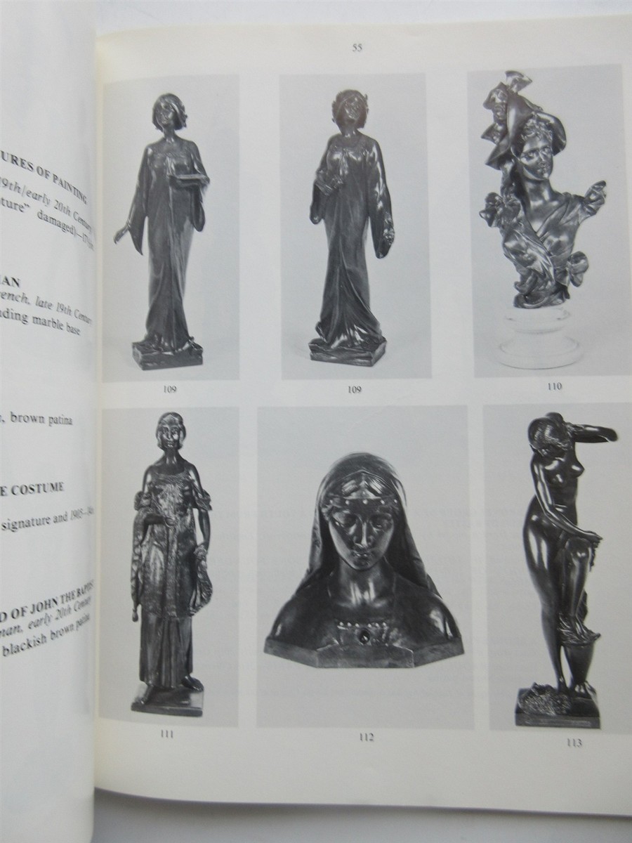 Christie's Auction Catalog 19th & 20th Century Sculpture Sept 1979